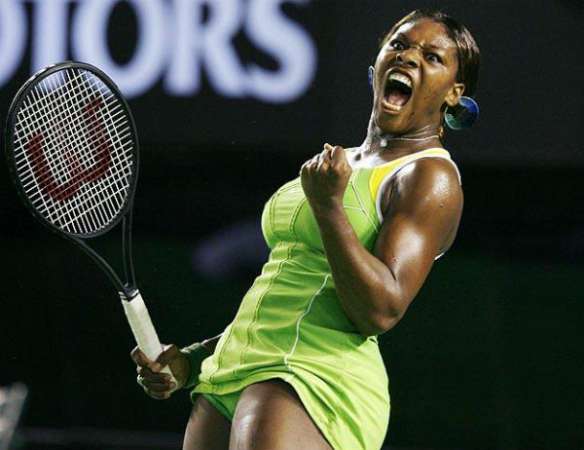 Serena Williams' Fierce Celebration