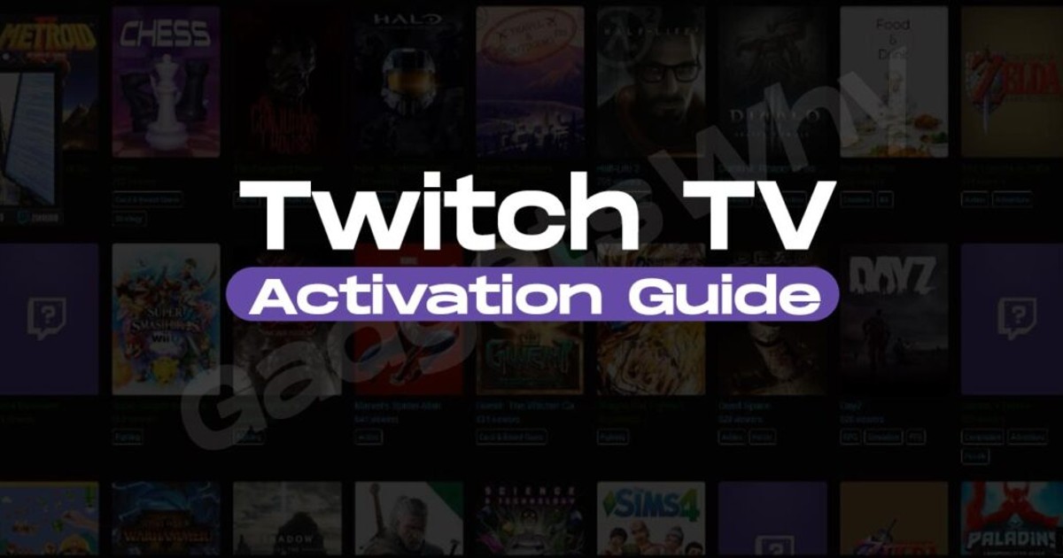 How to Activate Twitch TV