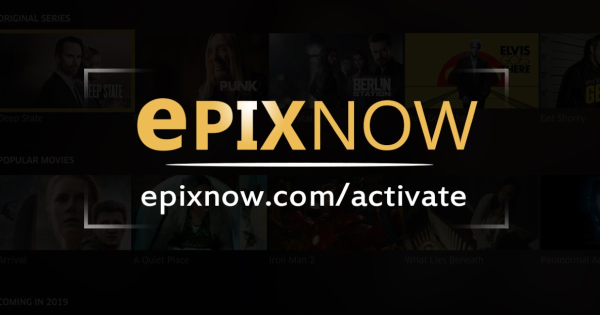 How to activate Epix Now on smart devices