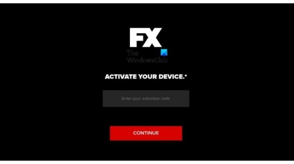 How to Activate FXNetworks App