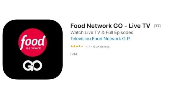 Activate Food Network on Apple TV