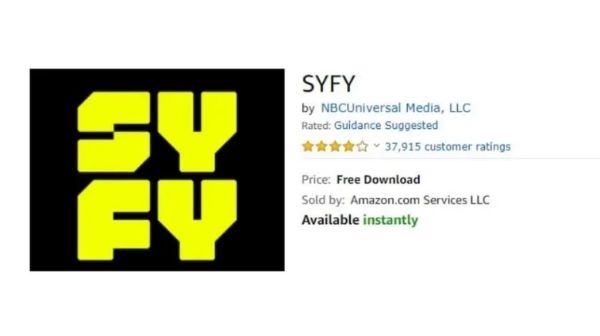 How to Activate Syfy on Amazon FireTV