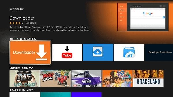 How to install fuboTV on Firestick - By clicking on the downloader icon, install it. 