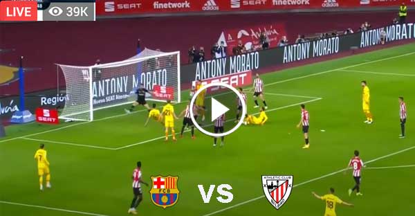 barca vs bilbao live