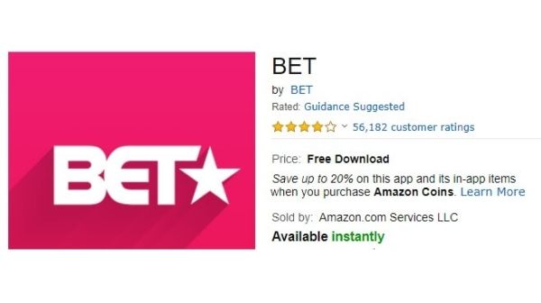How to activate BET on Amazon TV