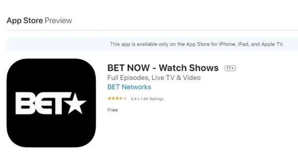 How to activate BET on Apple TV