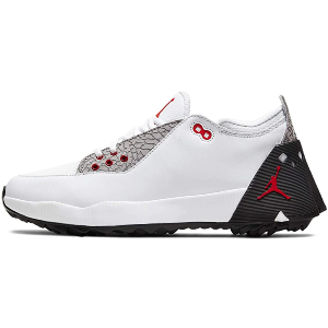 Nike Jordan ADG 2 Golf Shoe White/University RED-Black - 11