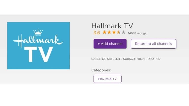 Activate Hallmark Channel on Roku