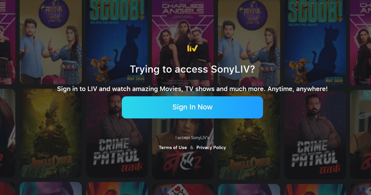 How To Subscribe And Activate The SonyLIV App