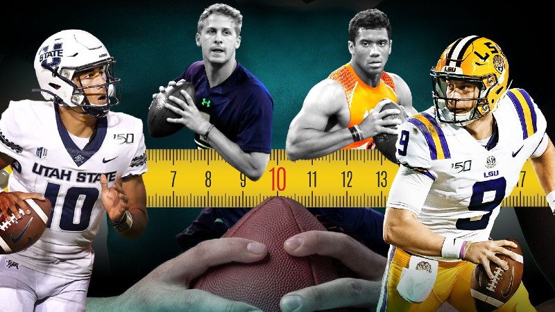 NFL Hand Size Measurement