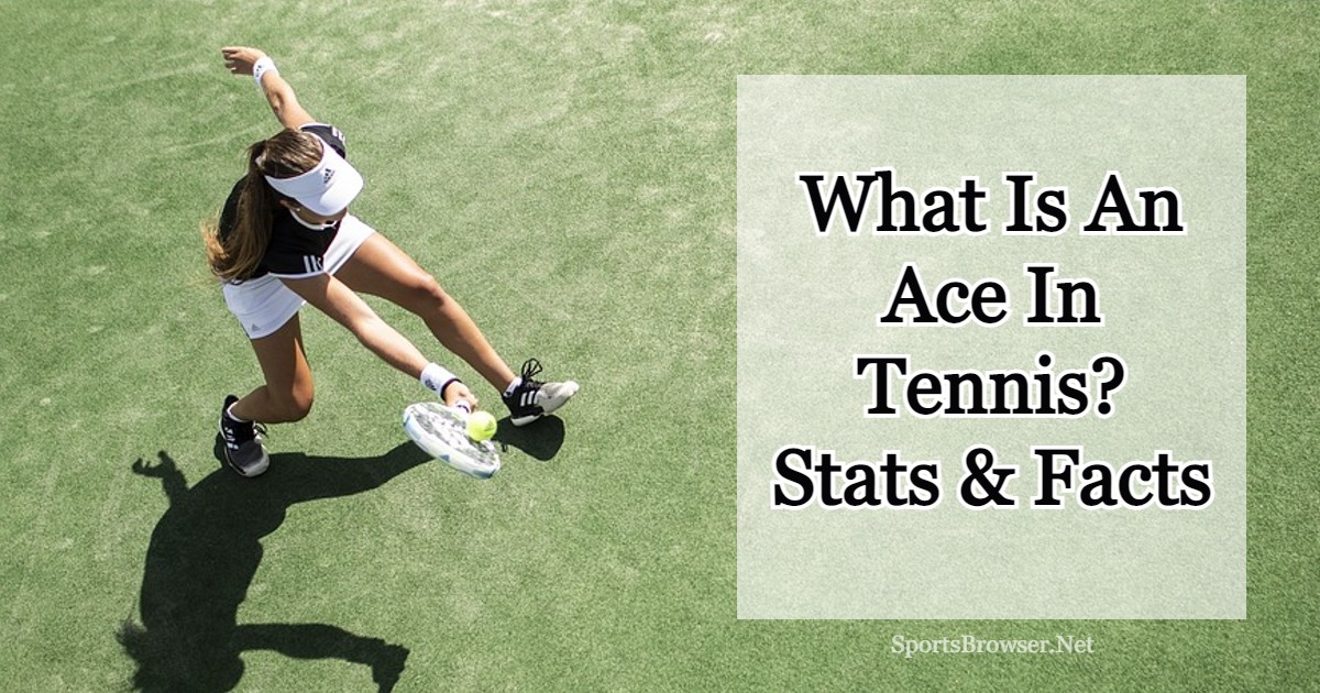 A female player playing tennis | featured for What is an ace in tennis blog