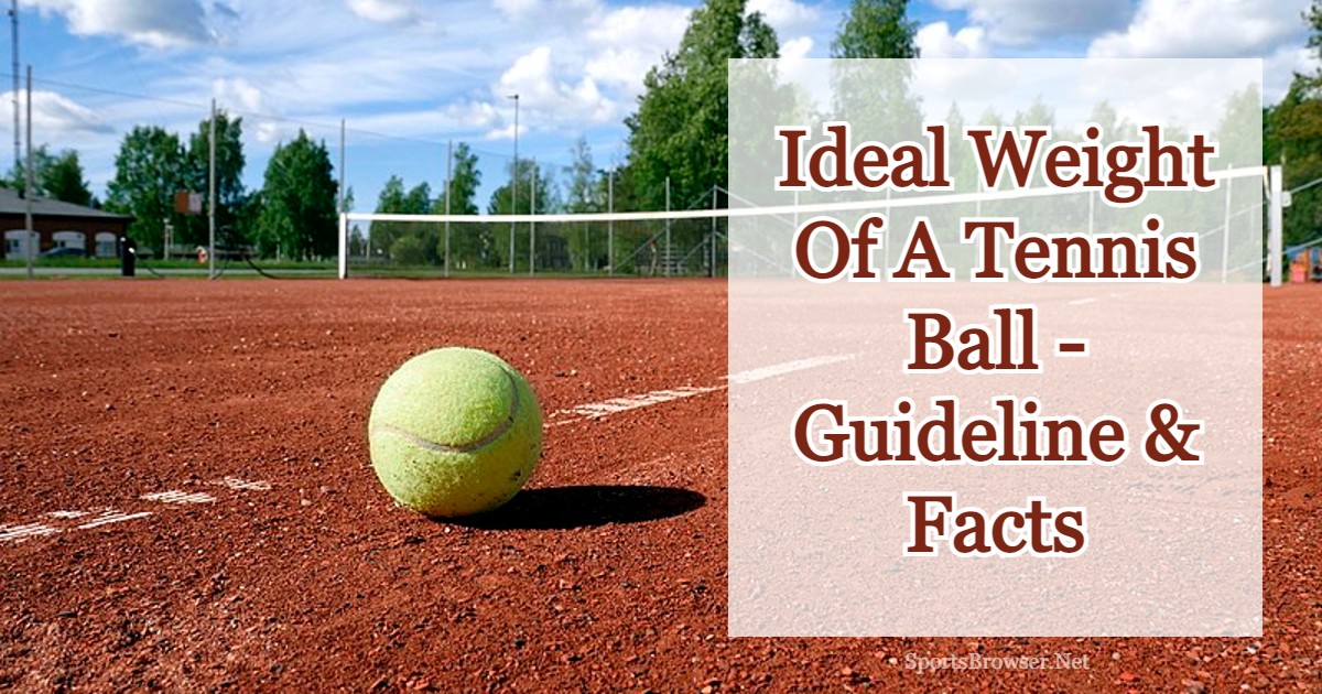 A green tennis ball in clay court as the featured snap of what does a tennis ball should ideally weight