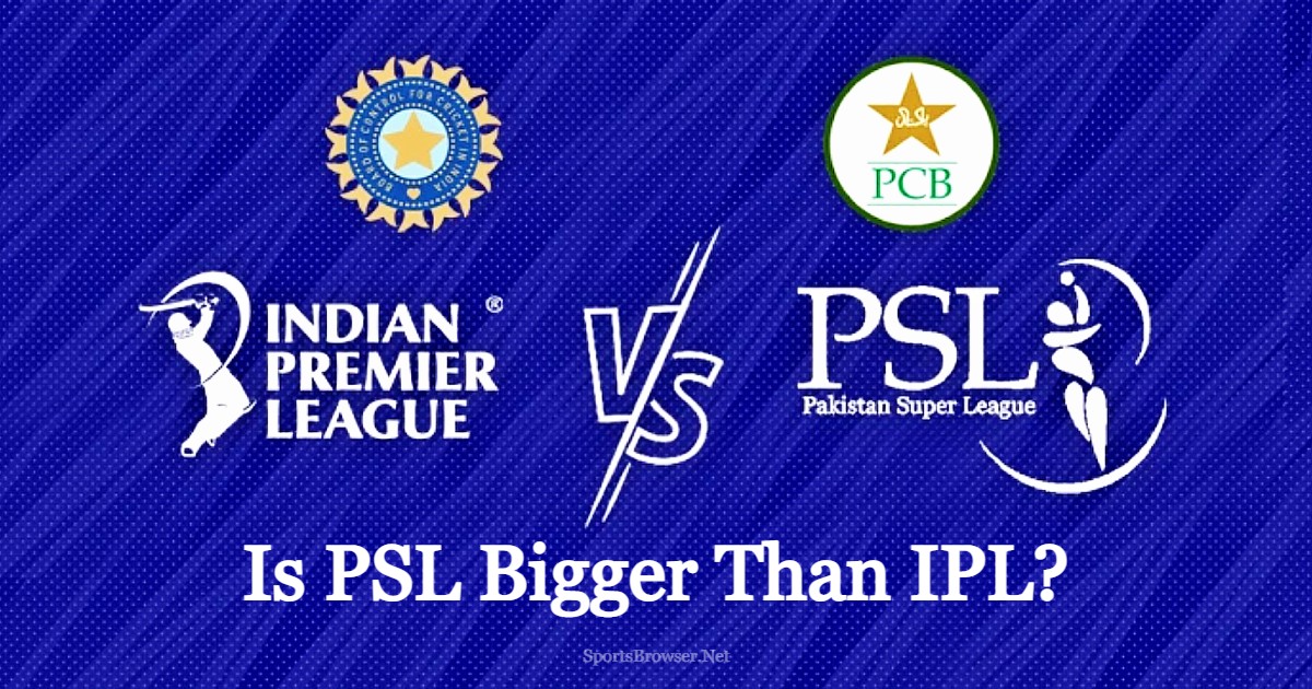 Featuring logos of IPL and PSL in a blog about which is bigger league.