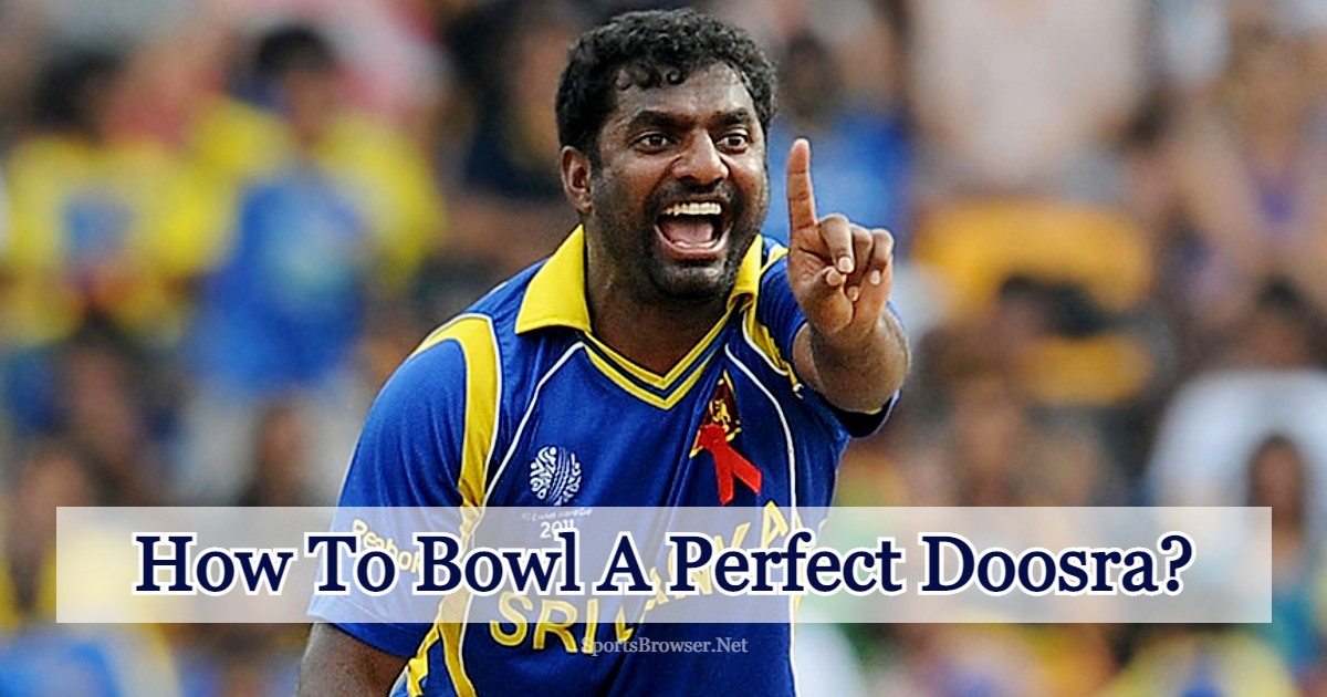 Muttiah Muralitharan appealing for wicket, featured in a blog about bowling a perfect Doosra in cricket.