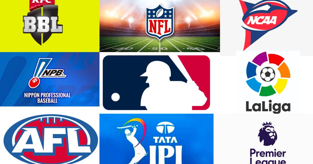 Ranking the top 10 sports leagues in the world according to generated revenue